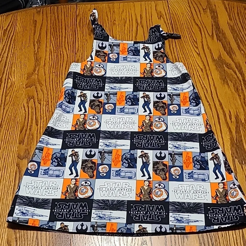 Star Wars Reversible Dress - Handmade - Girl's Medium